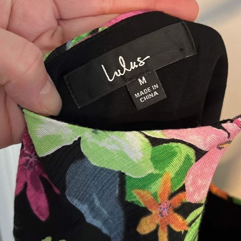 Lulus Tropical Tiered Ruffle Babydoll Mini - Picture 6 of 8